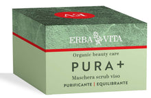 Carica l'immagine nel visualizzatore di Gallery, Erbavita PURA+ Maschera scrub viso