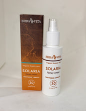 Carica l'immagine nel visualizzatore di Gallery, Erbavita SOLARIA spray corpo SPF30