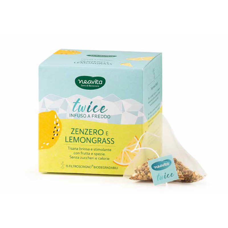 Neavita - Twice Zenzero & Lemongrass Infuso a freddo in filtroscrigno