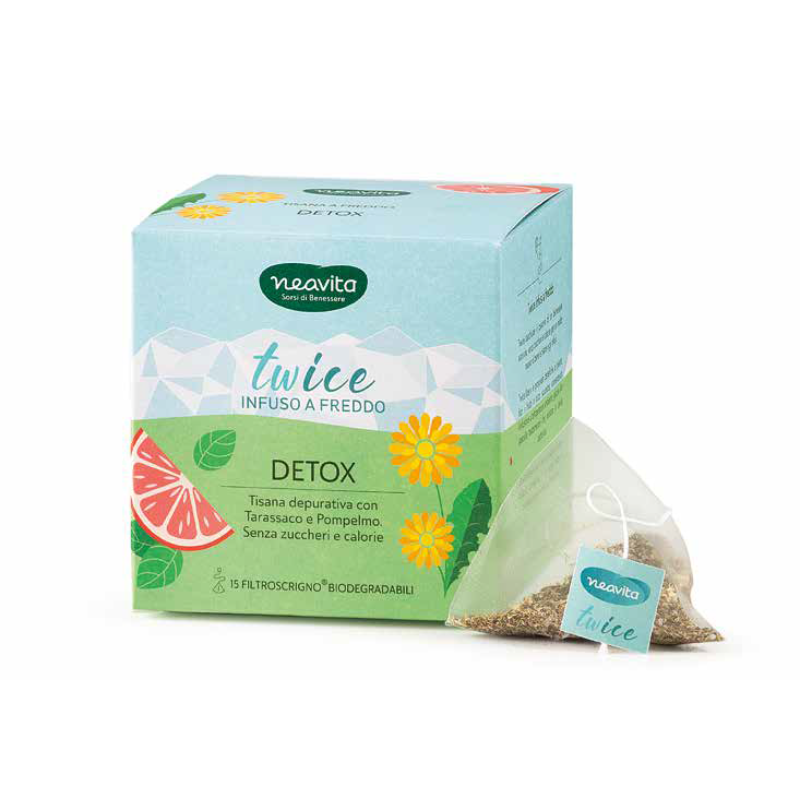 Neavita - Twice Detox Infuso a freddo in filtroscrigno