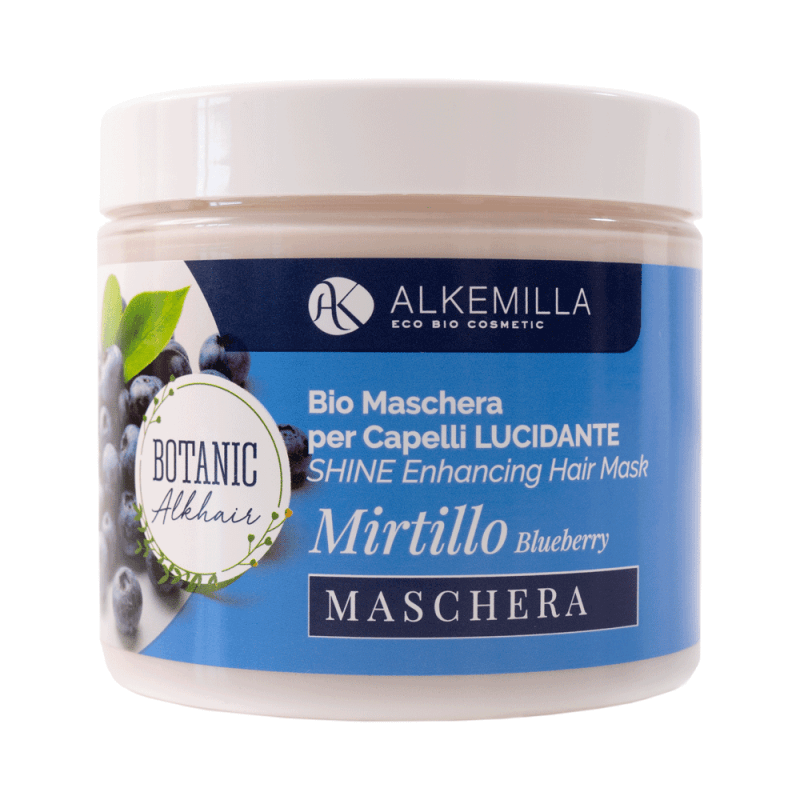 ALKEMILLA Bio Maschera Capelli Lucidante al Mirtillo