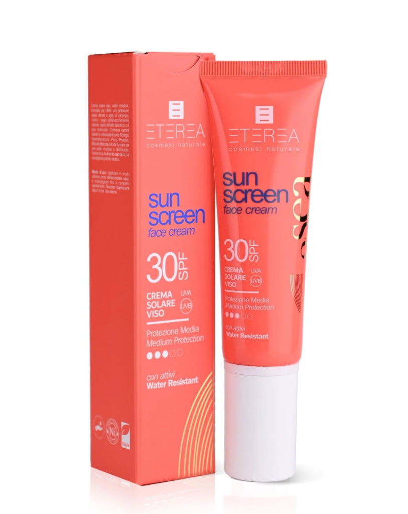 SUN SCREEN FACE CREAM 30 SPF
Formato: 50ml