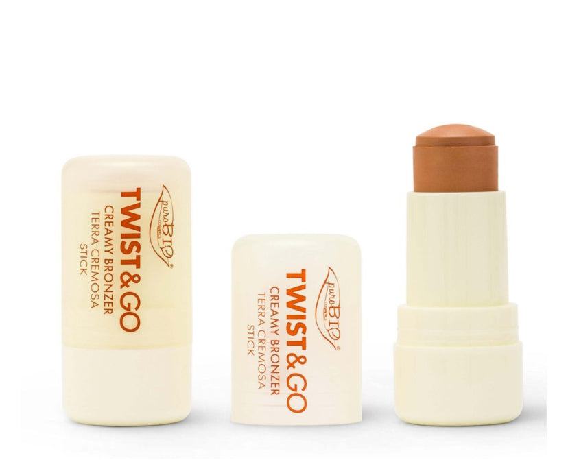 PUROBIO Twist & Go - Terra Cremosa in Stick 02 Biscuit