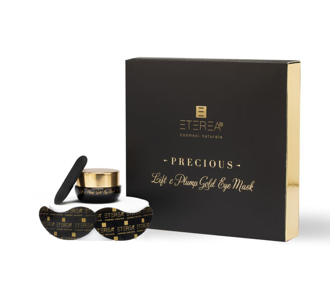 ETEREA Precious – Lift & Plump Gold Eye Mask con Tools