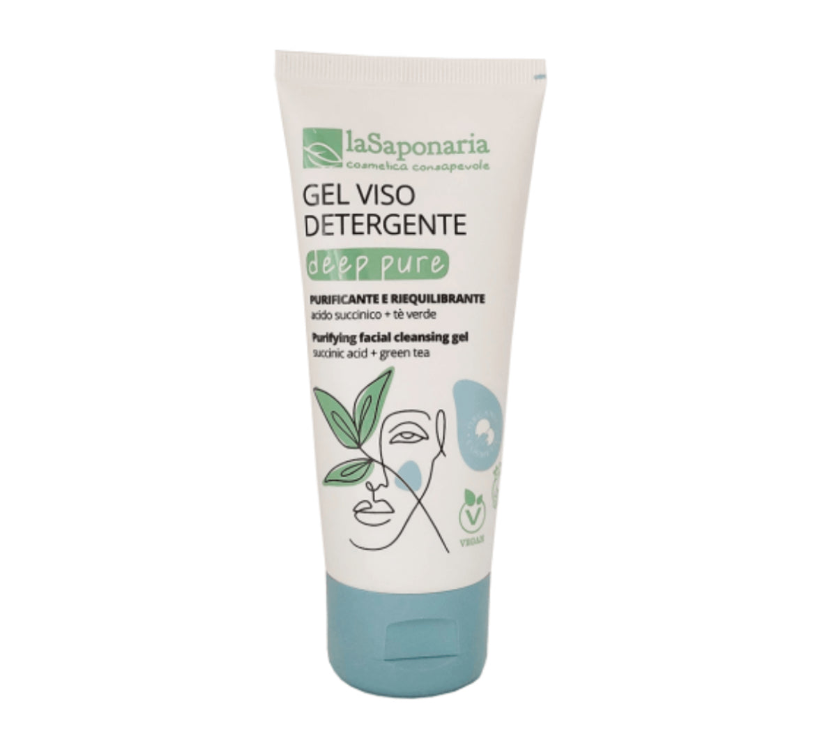 LA SAPONARIA Deep Pure - Gel Viso Detergente