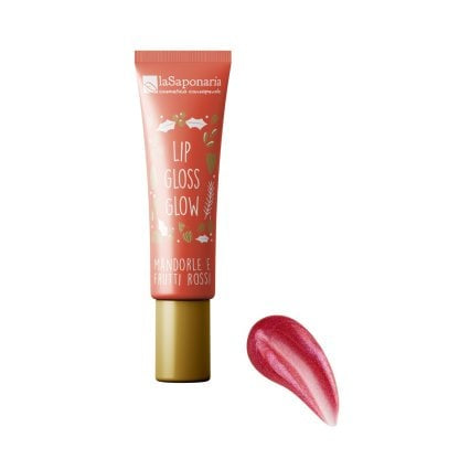 LIP GLOSS GLOW MANDORLE & FRUTTI ROSSI | LA SAPONARIA