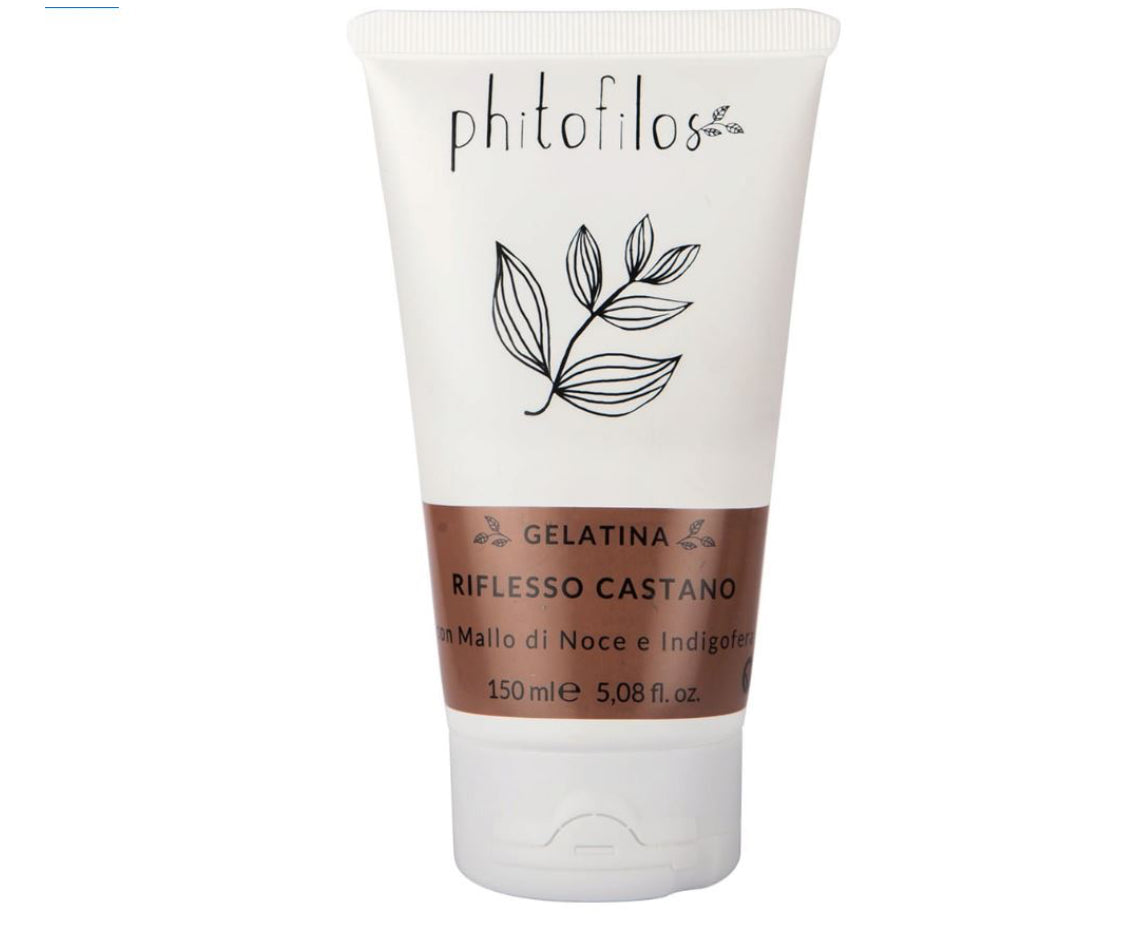 PHITOFILOS Gelatina Riflesso Castano con Mallo e Indigofera 150 ml