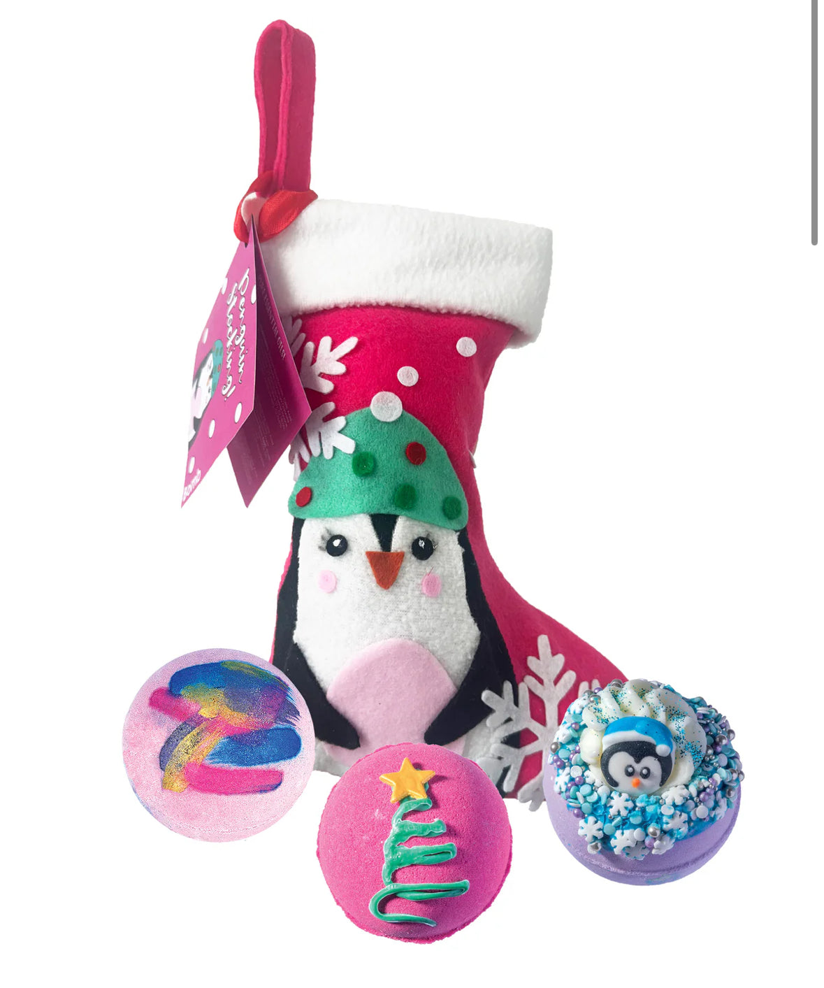 Calza regalo- Penguin Stocking