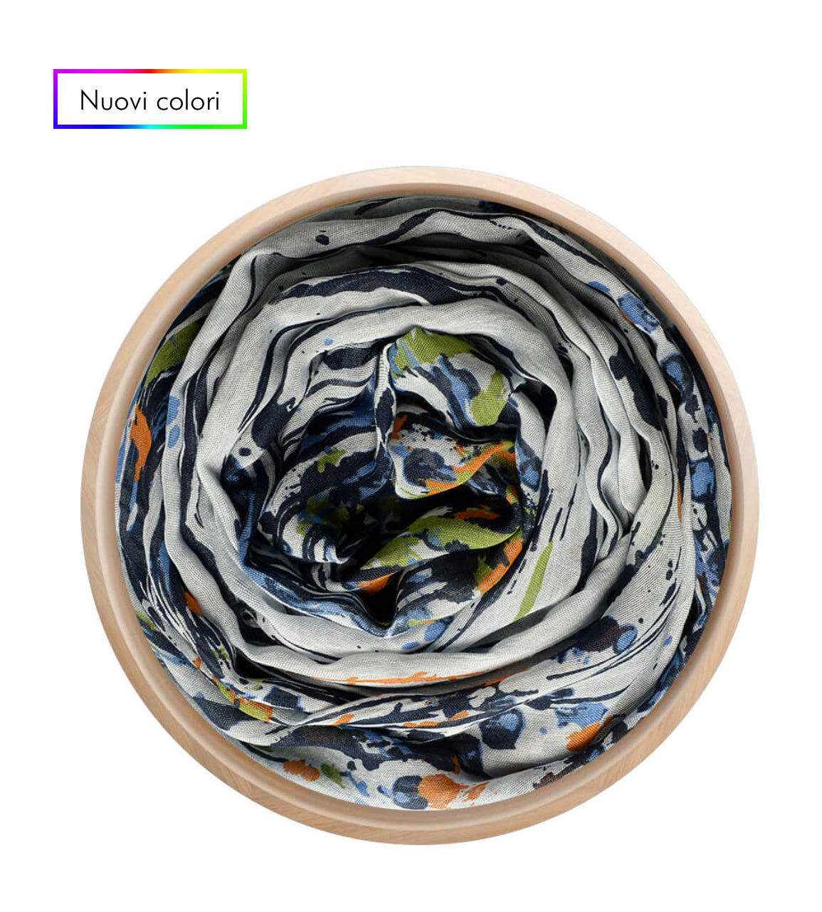 Foulard Pollock colore 86