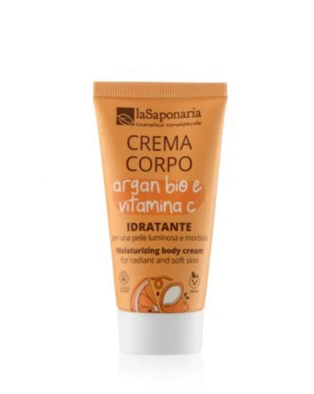 Travel size - Crema corpo idratante Argan Bio e vitamina C