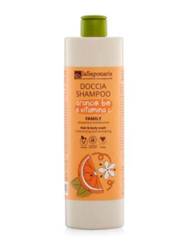 Doccia Shampoo Family            Arancio bio e Vitamina C