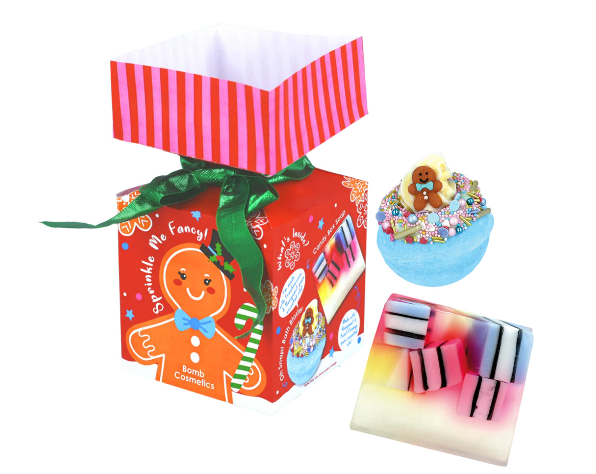 Cofanetto bomb- Sprinkle Me Fancy Mini Bath Bomb Cracker Gift Pack