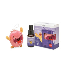 Carica l&#39;immagine nel visualizzatore di Gallery, BENSONNO • SPRAY SCACCIA MOSTRI 50 ML + PELUCHE ROSA TRUDI | PURAE
