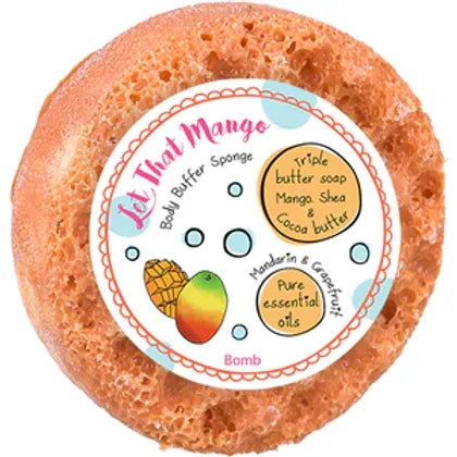 Spugna Di Sapone Al Triplo Burro – Let that Mango Bomb Co