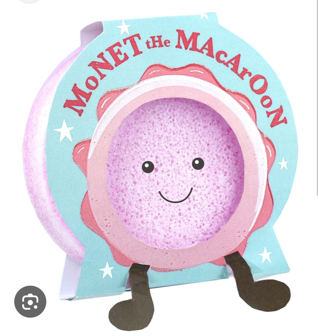 Spugna Di Sapone Al Triplo Burro – Monet the Macaron Bomb Cosmetics