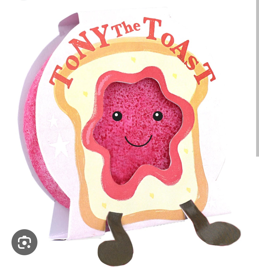 Spugna Di Sapone Al Triplo Burro – Tony the Toast Bomb Cosmetics