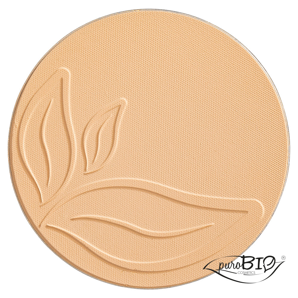 Indissoluble compact powder