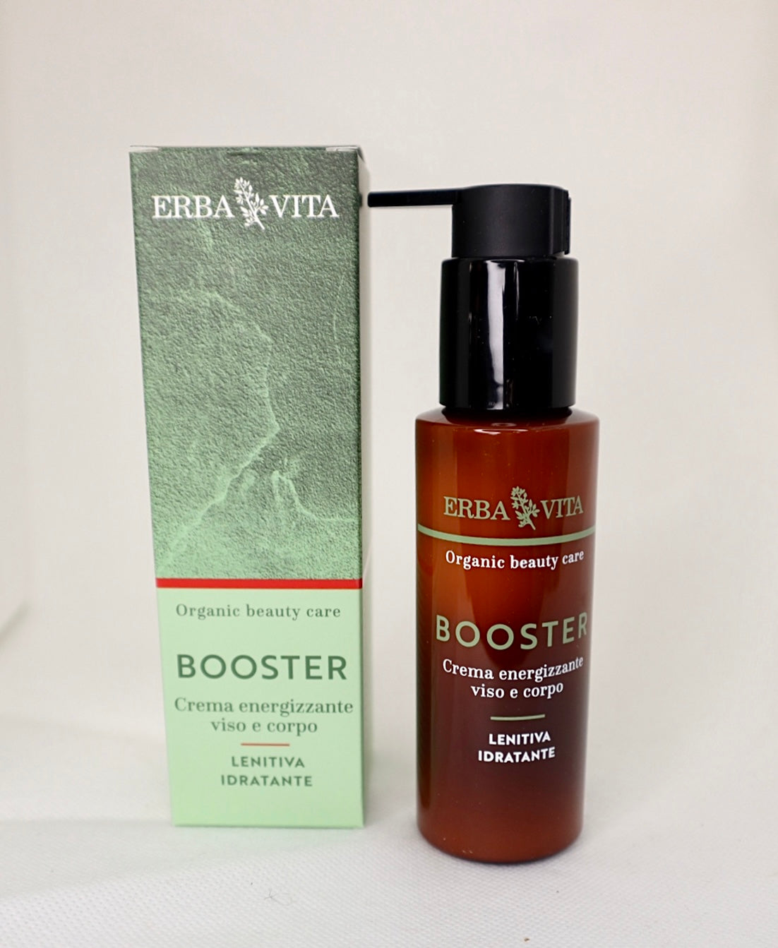 Erbavita BOOSTER crema energizzante viso e corpo